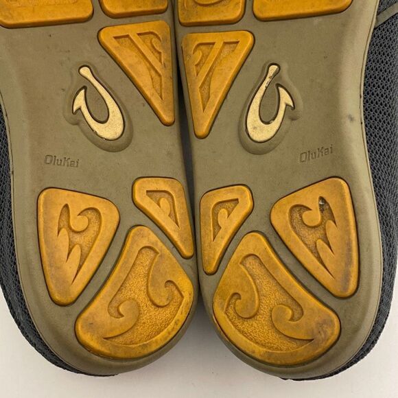 Olukai Men's Nohea Mesh Slip-On Sneakers In Blue Size 8.5 - Picture 9 of 14